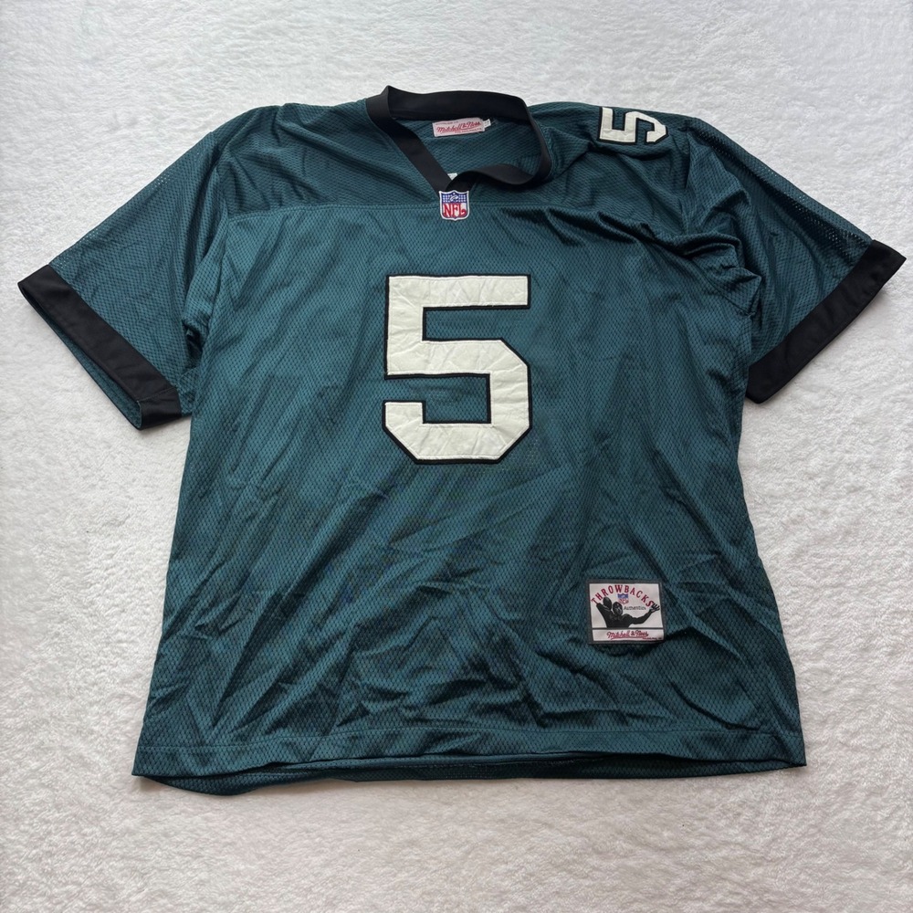 Mitchell & Ness Philadelphia Eagles Albert 5 Throwback Jersey Green Size 52 XL